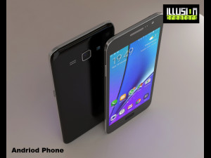 andriod phone 3D मॉडल