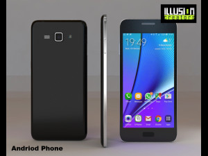 andriod phone 3D मॉडल