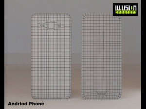 andriod phone 3D मॉडल