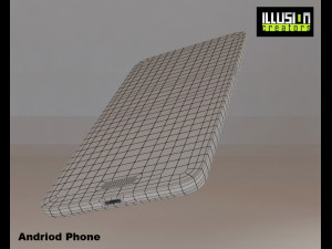 andriod phone 3D मॉडल
