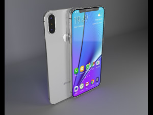 iphone x 3D Model