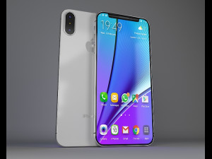 iphone x 3D 모델