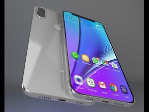 iphone x 3D 모델