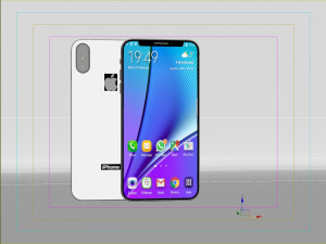 iphone x 3D 모델