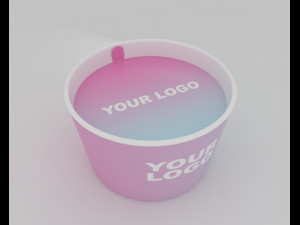 ice cream cup 3D Model