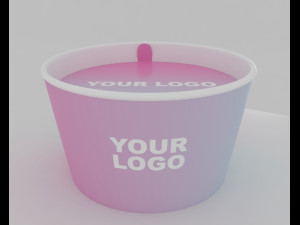 ice cream cup Modelo 3D
