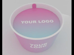 ice cream cup 3D Model