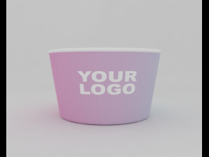 ice cream cup Modelo 3D