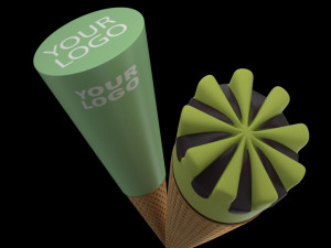 ice cream cup 3D 模型