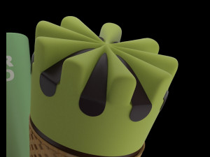 ice cream cup 3D 模型