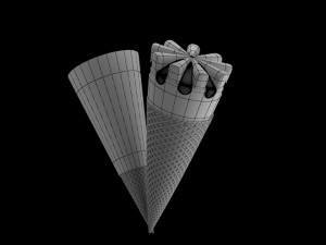 ice cream cup 3D 模型