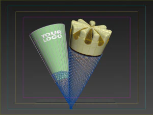 ice cream cup 3D Model