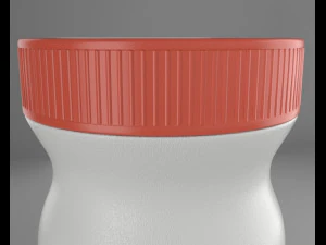 bottle ispaghol 3D Model