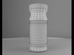 bottle ispaghol 3D Model