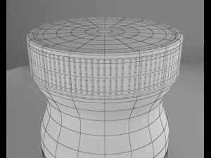 bottle ispaghol 3D Model