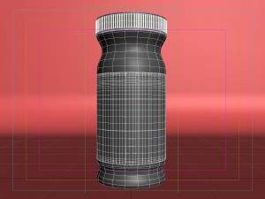 bottle ispaghol Modello 3D