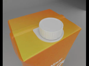 велика упаковка соку 3D Модель