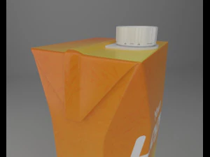велика упаковка соку 3D Модель