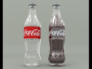 coke bottle 3D Model