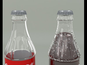 coke bottle 3D Model