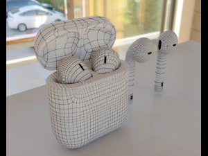 airpod Modello 3D