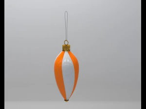 christmas tree bulbs 3D Model