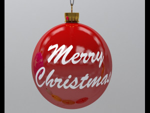 christmas tree bulbs 3Dモデル