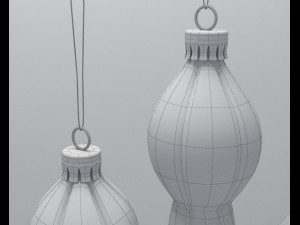 christmas tree bulbs 3Dモデル