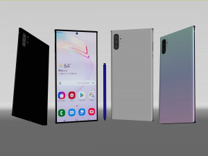 note 10 3D Модель