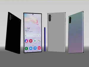 note 10 3D Model