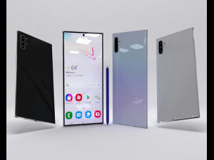 note 10 3D Модель