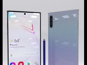 note 10 3D Модель