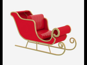 santasleigh 3D Model