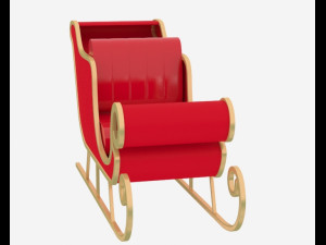 santasleigh 3D 模型