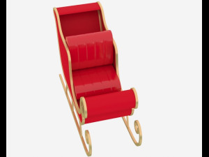 santasleigh 3D 模型