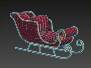 santasleigh 3D Model