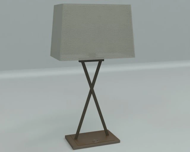 candeeiro de mesa Modelo 3D .c4d .max .obj .3ds .fbx .stl .blend