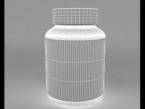 herbal bottle 3D Model