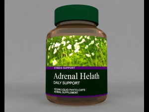 ハーブボトル 3Dモデル