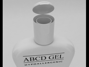 lotion bottle 3D Model