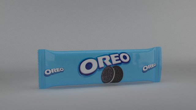 ticky pack biscuit 3D Модель .c4d .max .obj .3ds .fbx .stl .blend 