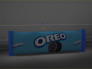 ticky pack biscuit 3D Model