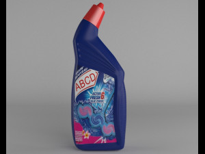 wc cleaning bottle 3D Model