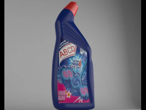 wc cleaning bottle 3D Model