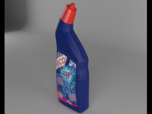 wc cleaning bottle 3D Model