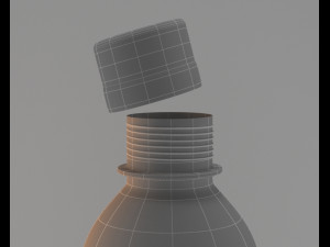 juice bottle 3D Model