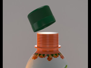 juice bottle 3D Model