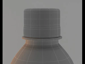 juice bottle 3D Model