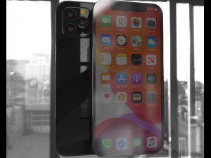 phone 11 pro 3D मॉडल