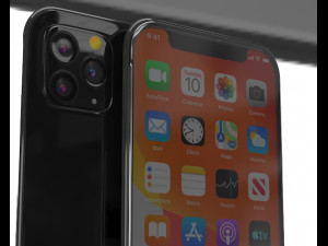 phone 11 pro 3D मॉडल
